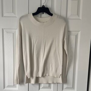 Cyrus Cream Crew Neck Sweater